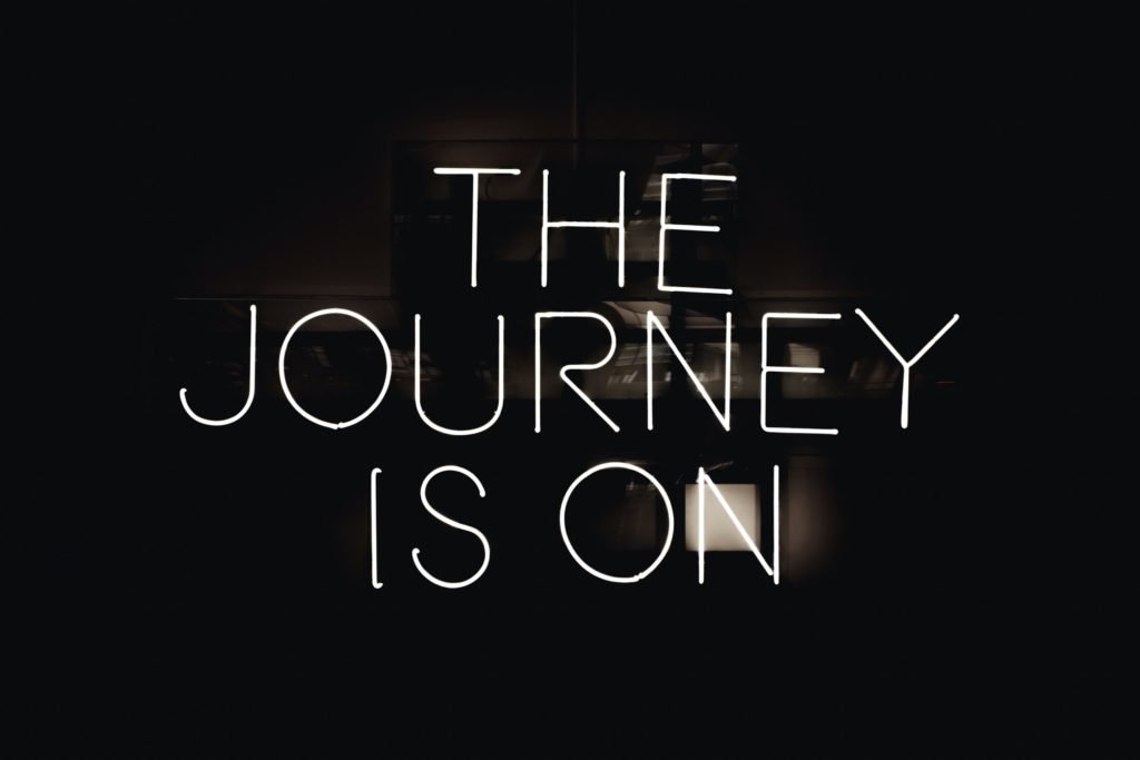 The journey is on. Great way to start your next adventure 